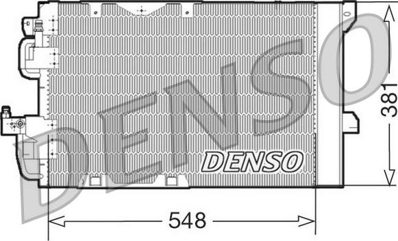 Denso DCN20005 - Kondensators, Gaisa kond. sistēma adetalas.lv