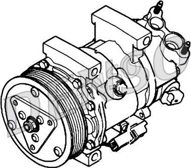 Denso DCP07078 - Kompresors, Gaisa kond. sistēma adetalas.lv