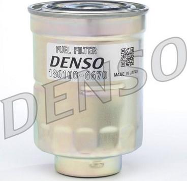 Denso DDFF16670 - Degvielas filtrs adetalas.lv