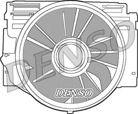 Denso DER05007 - Ventilators, Motora dzesēšanas sistēma adetalas.lv