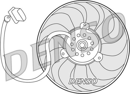 Denso DER32004 - Ventilators, Motora dzesēšanas sistēma adetalas.lv