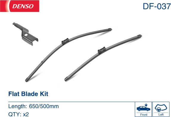 Denso DF-037 - Stikla tīrītāja slotiņa adetalas.lv