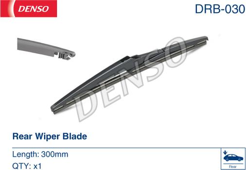 Denso DRB-030 - Stikla tīrītāja slotiņa adetalas.lv