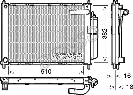 Denso DRM46101 - Dzesēšanas modulis adetalas.lv