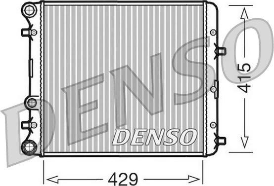 Denso DRM27002 - Radiators, Motora dzesēšanas sistēma adetalas.lv