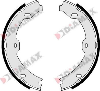 Diamax N01345 - Bremžu loku kompl., Stāvbremze adetalas.lv