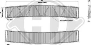 Diederichs DCI0055 - Filtrs, Salona telpas gaiss adetalas.lv