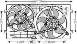 Diederichs DCL1281 - Ventilators, Motora dzesēšanas sistēma adetalas.lv