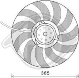 Diederichs DCL1235 - Ventilators, Motora dzesēšanas sistēma adetalas.lv