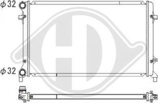 Diederichs DCM3457 - Radiators, Motora dzesēšanas sistēma adetalas.lv