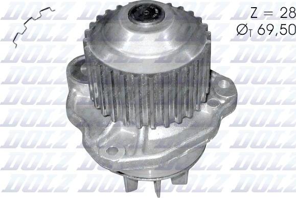 DOLZ C135 - Ūdenssūknis adetalas.lv