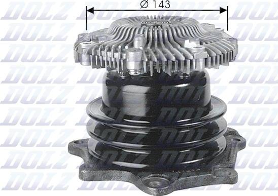 DOLZ N143 - Ūdenssūknis adetalas.lv