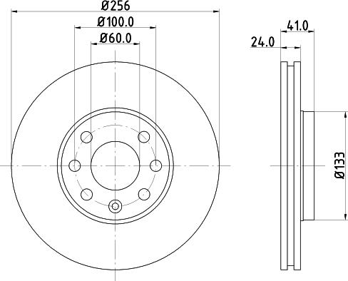 DON PCD10292 - Bremžu diski adetalas.lv