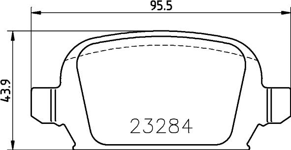 DON PCP1532 - Bremžu uzliku kompl., Disku bremzes adetalas.lv