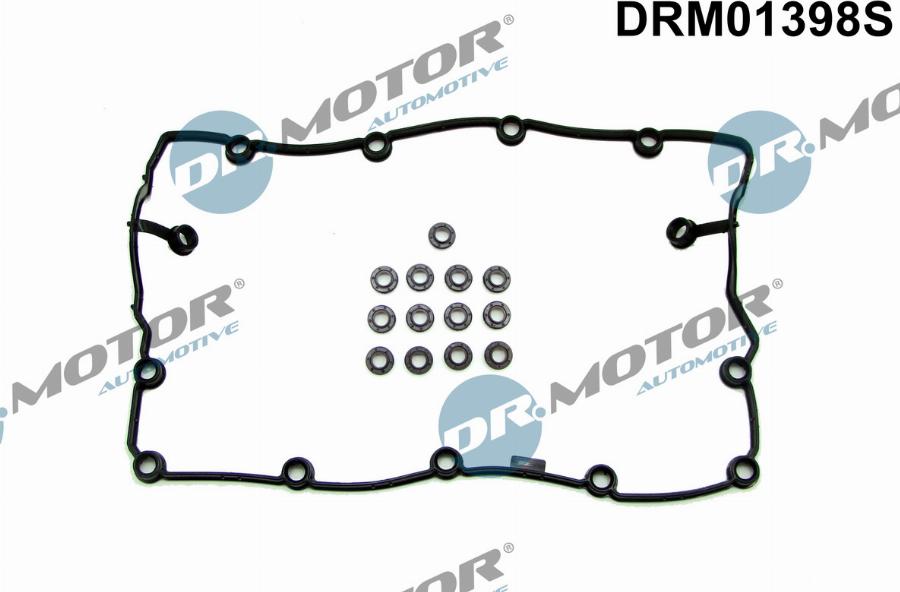 Dr.Motor Automotive DRM01398S - Blīvju komplekts, Motora bloka galvas vāks adetalas.lv