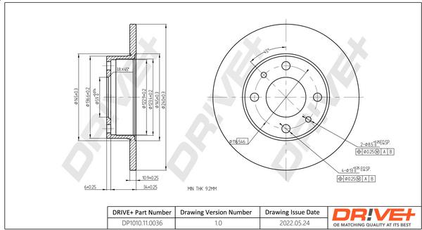 Brake Engineering DI952890 - Bremžu diski adetalas.lv