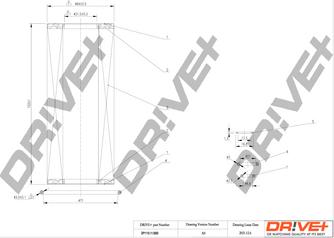 Dr!ve+ DP1110.11.0093 - Eļļas filtrs adetalas.lv