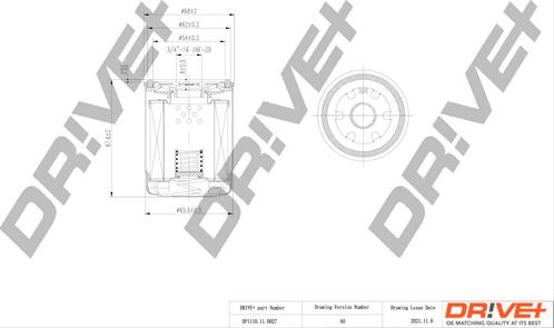 Dr!ve+ DP1110.11.0027 - Eļļas filtrs adetalas.lv