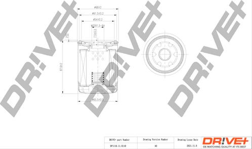 Dr!ve+ DP1110.11.0110 - Eļļas filtrs adetalas.lv