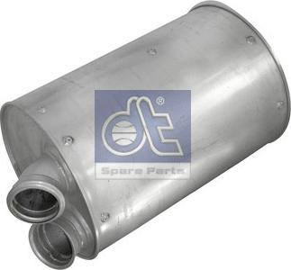 DT Spare Parts 5.11008 - Vidējais / Gala izpl. gāzu trokšņa slāpētājs adetalas.lv