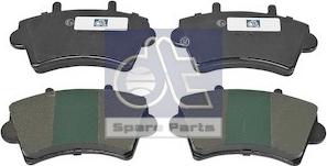 DT Spare Parts 6.95120 - Bremžu uzliku kompl., Disku bremzes adetalas.lv