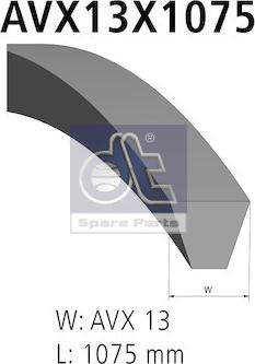 DT Spare Parts 3.34235 - Ķīļsiksna adetalas.lv