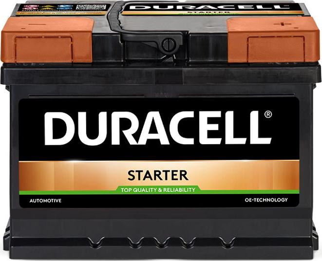 DURACELL 010555190801 - Startera akumulatoru baterija adetalas.lv