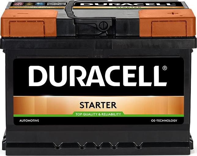 DURACELL 010560090801 - Startera akumulatoru baterija adetalas.lv