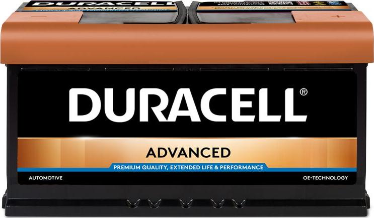 DURACELL 013595330801 - Startera akumulatoru baterija adetalas.lv