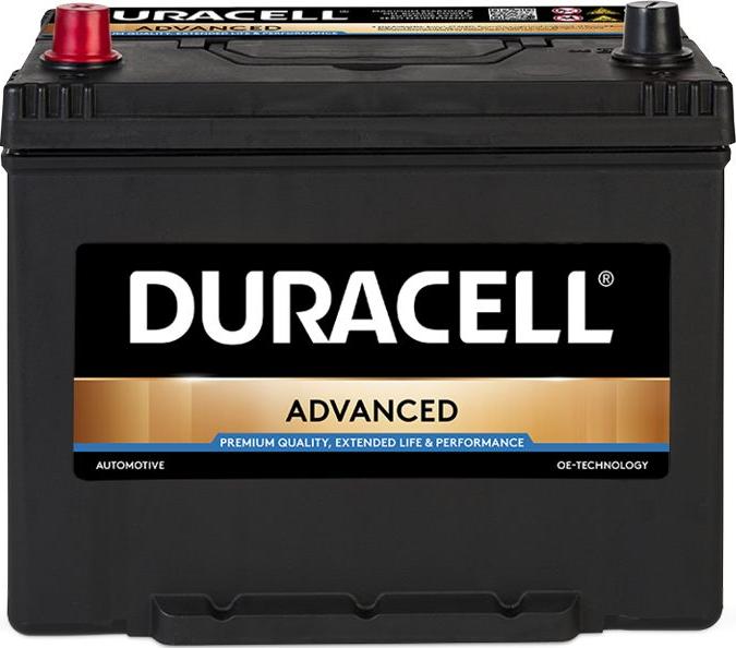 DURACELL 013570240801 - Startera akumulatoru baterija adetalas.lv