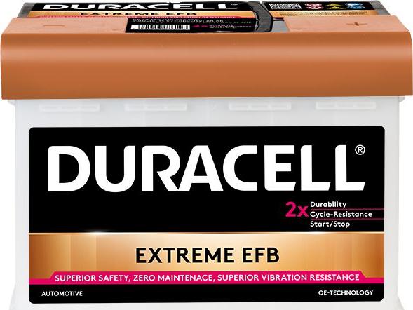 DURACELL 012560000801 - Startera akumulatoru baterija adetalas.lv