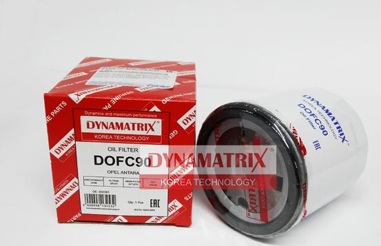 Dynamatrix DOFC90 - Eļļas filtrs adetalas.lv