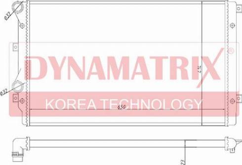 Dynamatrix DR65280A - Radiators, Motora dzesēšanas sistēma adetalas.lv