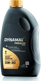 Dynamax PREMIUM ULTRA LE 5W-30 - Motoreļļa adetalas.lv