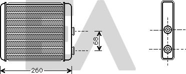 EACLIMA 45C54022 - Siltummainis, Salona apsilde adetalas.lv