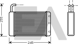 EACLIMA 45C05010 - Siltummainis, Salona apsilde adetalas.lv