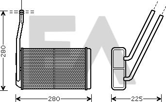 EACLIMA 45C05020 - Siltummainis, Salona apsilde adetalas.lv