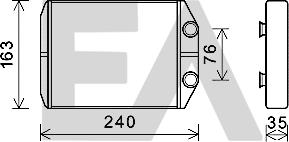 EACLIMA 45C15001 - Siltummainis, Salona apsilde adetalas.lv