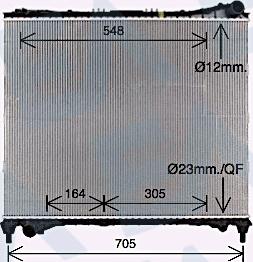 EACLIMA 31R05066 - Radiators, Motora dzesēšanas sistēma adetalas.lv