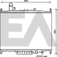 EACLIMA 31R05063 - Radiators, Motora dzesēšanas sistēma adetalas.lv