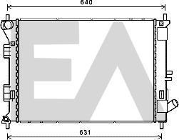 EACLIMA 31R28145 - Radiators, Motora dzesēšanas sistēma adetalas.lv