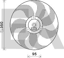 EACLIMA 33V77009 - Ventilators, Motora dzesēšanas sistēma adetalas.lv