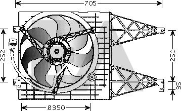 EACLIMA 33V77005 - Ventilators, Motora dzesēšanas sistēma adetalas.lv