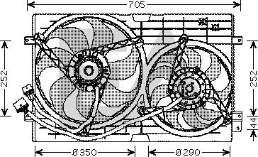 EACLIMA 33V77006 - Ventilators, Motora dzesēšanas sistēma adetalas.lv