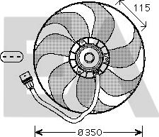 EACLIMA 33V77017 - Ventilators, Motora dzesēšanas sistēma adetalas.lv