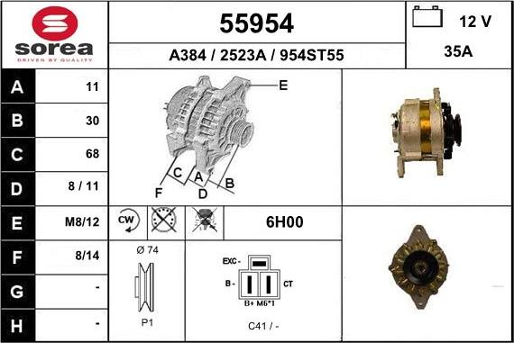 EAI 55954 - Ģenerators adetalas.lv