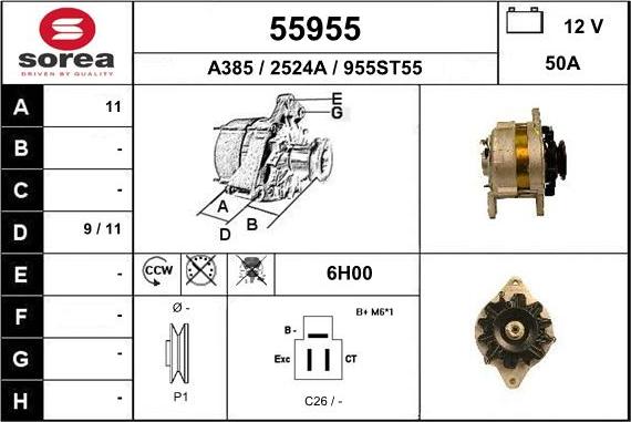 EAI 55955 - Ģenerators adetalas.lv