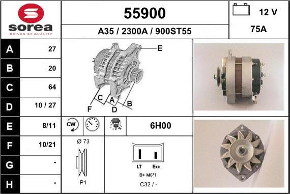 EAI 55900 - Ģenerators adetalas.lv