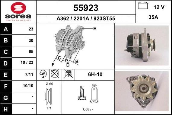 EAI 55923 - Ģenerators adetalas.lv