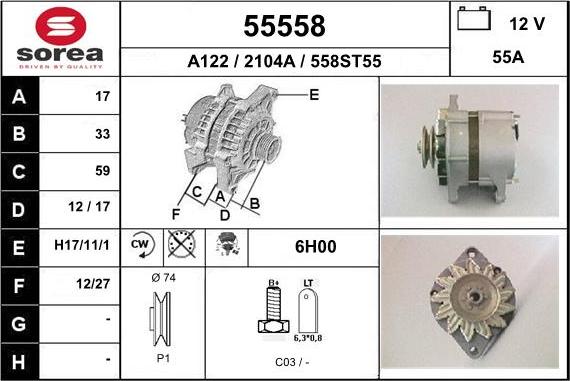 EAI 55558 - Ģenerators adetalas.lv